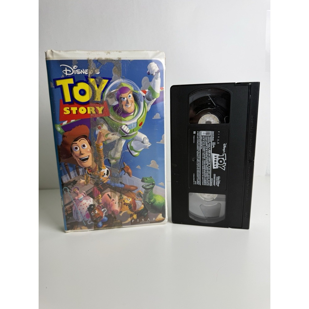Toy Story VHS 1995 Disney Pixar Video Tape Original Vintage Clamshell Nearly New